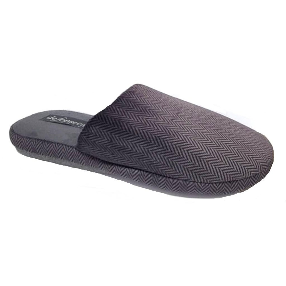 De Fonseca Pantofole Uomo Invernali Bari: Morbide, Calde, Con Suola Antiscivolo In TPR, Design Italiano - 2