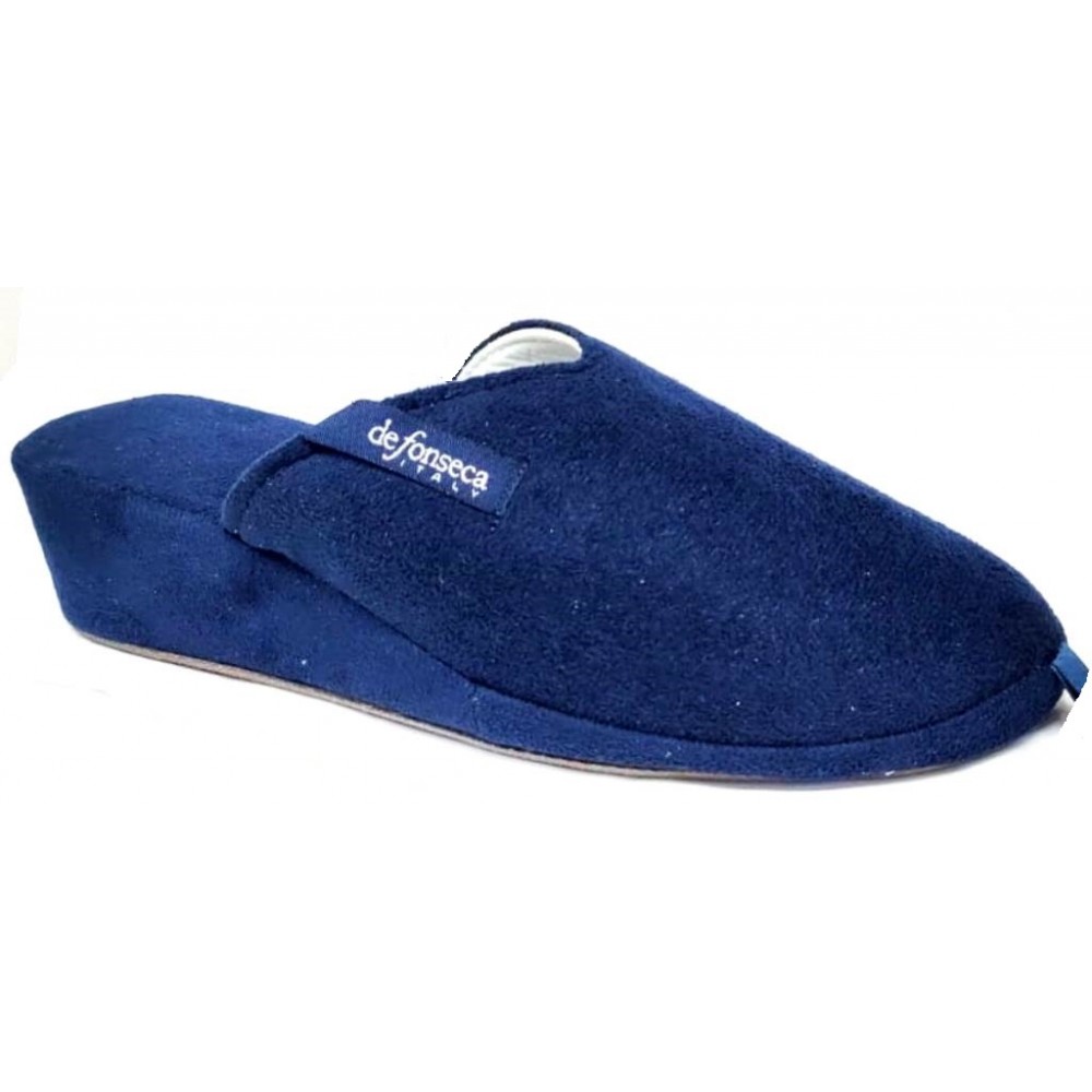 Ciabatte Pantofole Invernali da Palermo C W20 donna blu