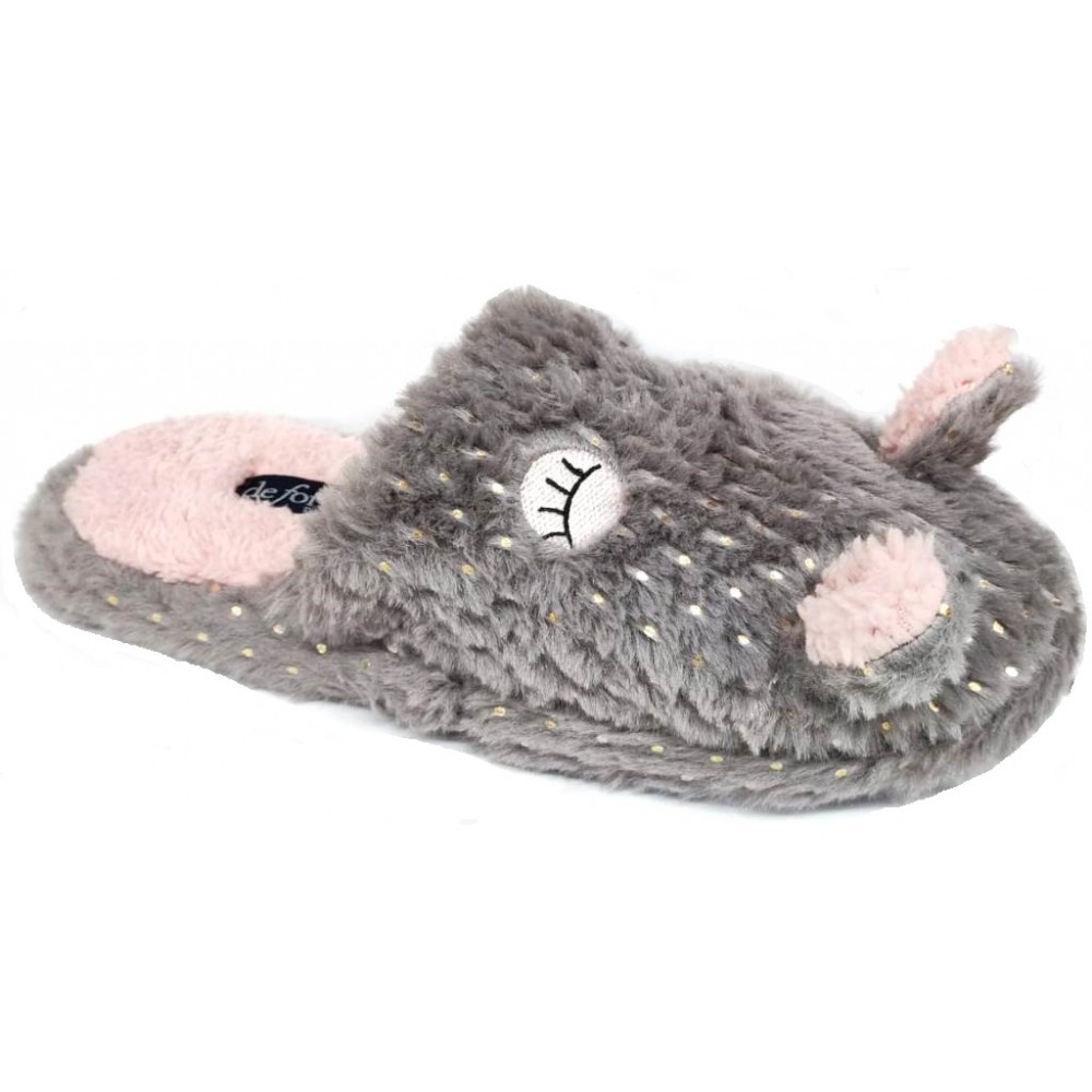 Pantofole Invernali De Fonseca Uomo Mod. ROMA TOP - Ciabatte Calde Con Suola Antiscivolo - Foto 3