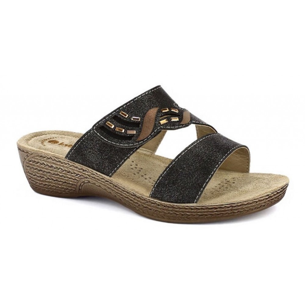 INBLU CIABATTE SCALZATI DONNA CP-25 GIALLO FLUO