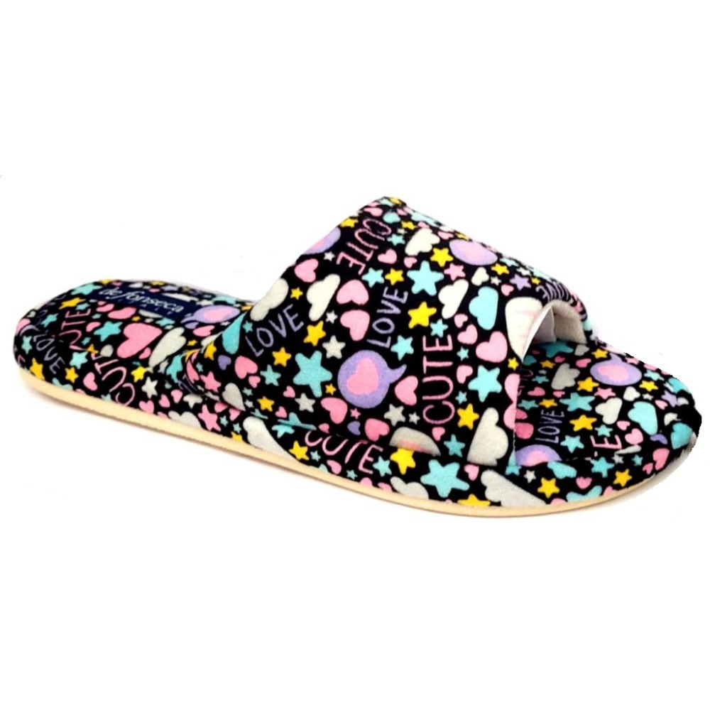 Ciocca Pantofole Donna – Ciabatte Invernali Morbide E Calde Con Fodera Pelo, Suola Antiscivolo, Idee Regalo, Assortimento Colori - 3