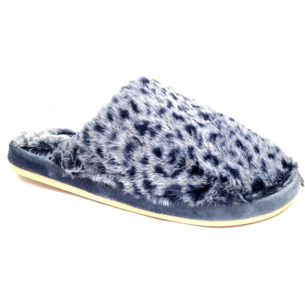 Pantofole estive Donna in cotone de fonseca Aperte con zeppa linea TOP