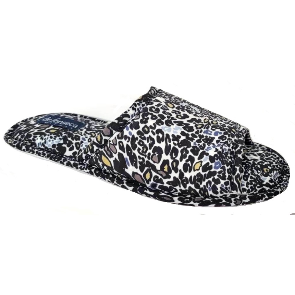 de fonseca Pantofole Ciabatte Estivo Donna MOD. Bari Top E PA W851 GRIGIO