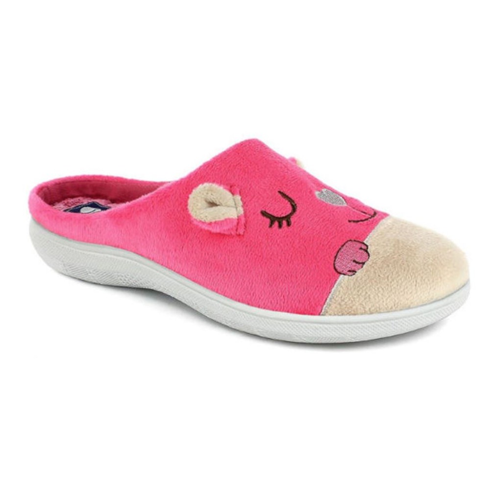 Inblu Ciabatte Sanitarie Donna Mod. 50-33 Blu - Tacco Plateau 4 Cm, Leggere E Comode, Taglia 38